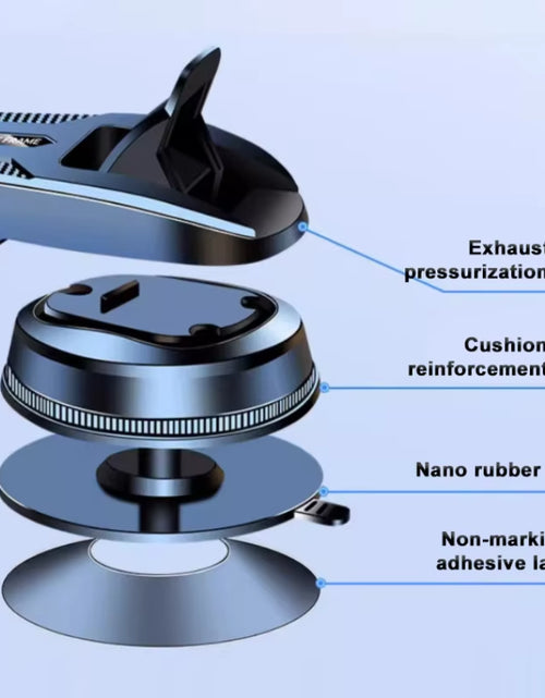 Load image into Gallery viewer, Car Dashboard Phone Bracket Universal Auto Cellphone Stand for GPS Navigation Universal Desk Windshield Hanging Holder
