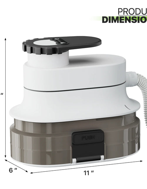 Load image into Gallery viewer, Pet Grooming Kit &amp; Vacuum Suction 99% Pet Hair, Dog Grooming Kit with 6 Professional Grooming Shedding Tools for Dogs Cats and Other Animals, Black
