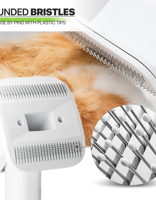 Load image into Gallery viewer, Pet Grooming Kit &amp; Vacuum Suction 99% Pet Hair, Dog Grooming Kit with 6 Professional Grooming Shedding Tools for Dogs Cats and Other Animals, Black
