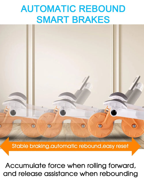 Load image into Gallery viewer, 2025 New with Timer Ab Abdominal Exercise Roller Elbow Support, Abs Roller Wheel Core Exercise Equipment, Automatic Rebound Abdominal Wheel
