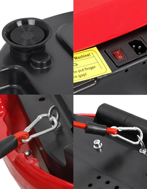 Load image into Gallery viewer, Vibration Plate Exercise Machine, Full Body Workout Home Platform W/Bluetooth Red
