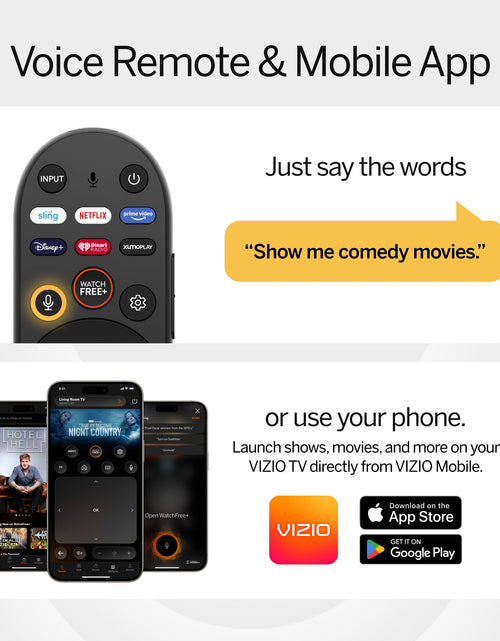 Load image into Gallery viewer, 55” Class 4K UHD LED HDR Smart TV (V4K55M-08)
