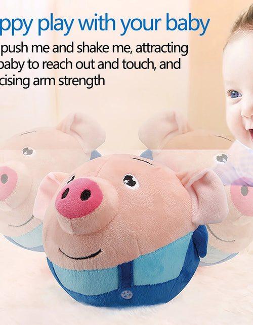 Load image into Gallery viewer, Dog Toy,Interactive Dog Toy Ball,Bouncing Rabbit Interactive Electronic Pet Plush Pet Toy with Sound,Dog Squeaky Toys for Aggressive Chewing,60 Song Music Durable Dog Squeaker, Durable Interactive Toy
