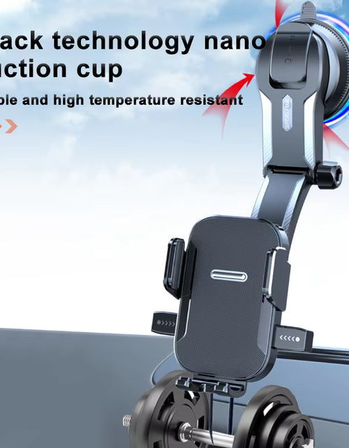 Load image into Gallery viewer, Car Dashboard Phone Bracket Universal Auto Cellphone Stand for GPS Navigation Universal Desk Windshield Hanging Holder
