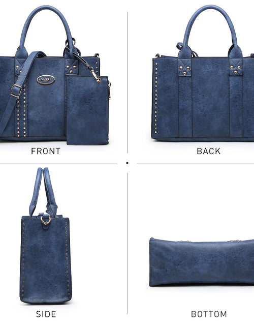 Load image into Gallery viewer, Women&#39;S 3Pcs Purse Handbag Shoulder Bag Tote Satchel Hobo Bag Briefcase Work Bag for Ladies
