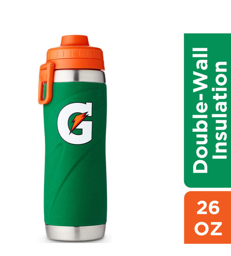 Stainless Steel Sport Bottle, 26Oz, Double-Wall Insulation