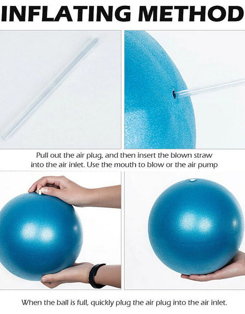Load image into Gallery viewer, 25Cm Mini Fitness Balance Yoga Ball Gym Fitness Pilates Ball Indoor Training Ball

