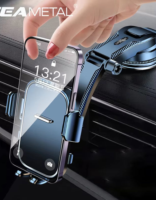 Load image into Gallery viewer, Car Dashboard Phone Bracket Universal Auto Cellphone Stand for GPS Navigation Universal Desk Windshield Hanging Holder
