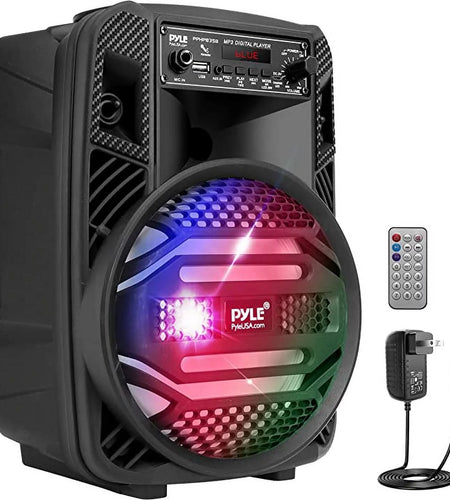 Portable Bluetooth PA Speaker - 300W Rechargeable Outdoor Bluetooth Speaker Portable PA System