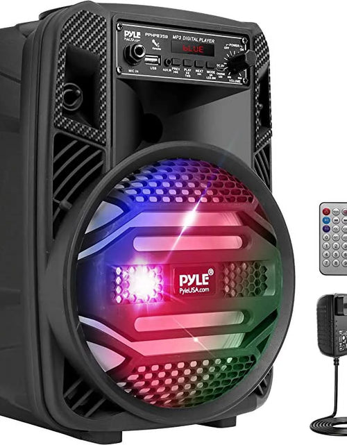 Load image into Gallery viewer, Portable Bluetooth PA Speaker - 300W Rechargeable Outdoor Bluetooth Speaker Portable PA System
