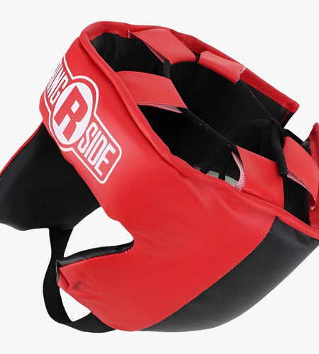 Kids Boxing Set with Mini Heavy Bag, Gloves and Headgear - Black