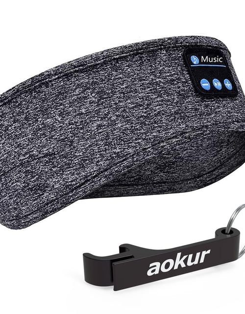 Load image into Gallery viewer, Sleep Headphones Wireless Bluetooth Sports Headphones Headband Earphones with Built-In Speakers for Sleeping, Running, Yoga

