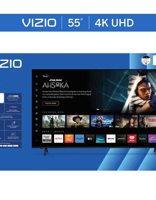 Load image into Gallery viewer, 55” Class 4K UHD LED HDR Smart TV (V4K55M-08)
